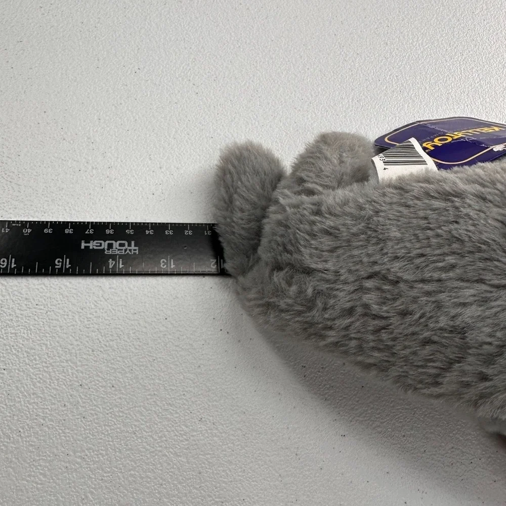 Kellytoy Jazwares Plush Gray Seal Stuffed Animal 12